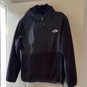 The North Face Hooded Denali Women’s Black Jacket